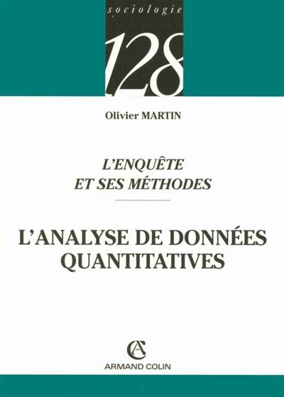 L'analyse de données quantitatives