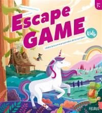 Escape game kids : libère la licorne prisonnière de la sorcière !