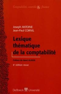 Lexique thématique de la comptabilité