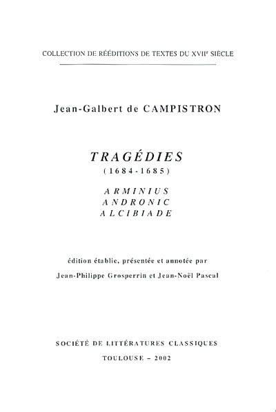 Tragédies (1684-1685)