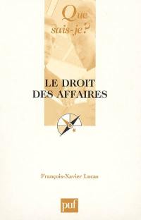 Le droit des affaires