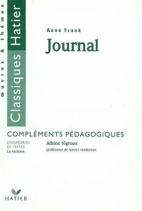 Journal, Anne Frank : compléments pédagogiques