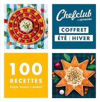 Coffret été-hiver : 100 recettes pour toute l'année