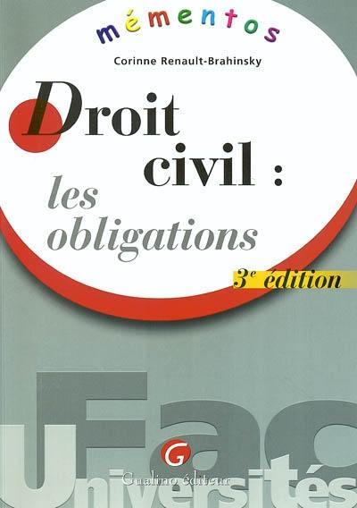 Droit civil : les obligations