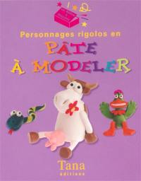 Personnages rigolos en pâte à modeler