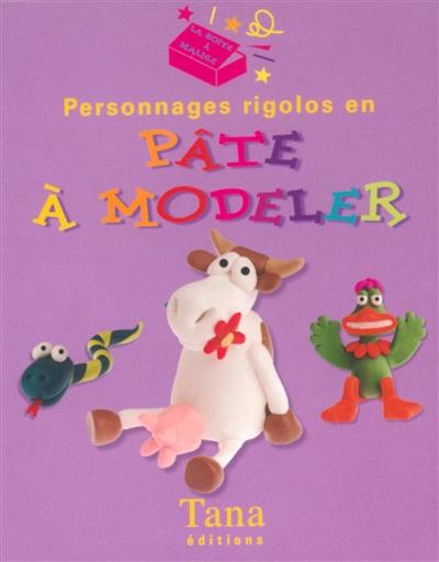 Personnages rigolos en pâte à modeler