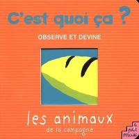 Les animaux de la campagne