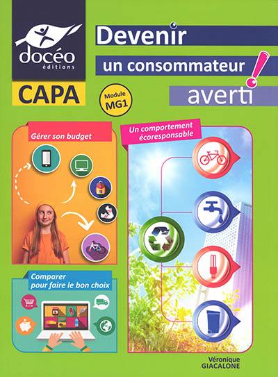 Devenir un consommateur averti : CAPA, module MG1