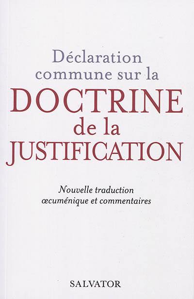 Déclaration commune sur la doctrine de la justification