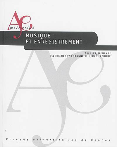 Musique et enregistrement