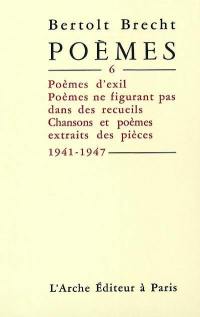 Poèmes. Vol. 6. 1941-1947