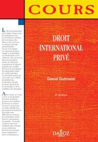 Droit international privé