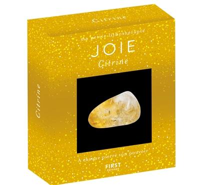 Ma petite lithothérapie. Joie : citrine