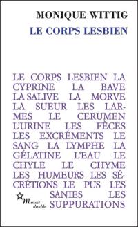 Le corps lesbien. Quelques remarques sur Le corps lesbien