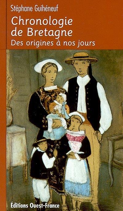 Chronologie de Bretagne des origines à nos jours