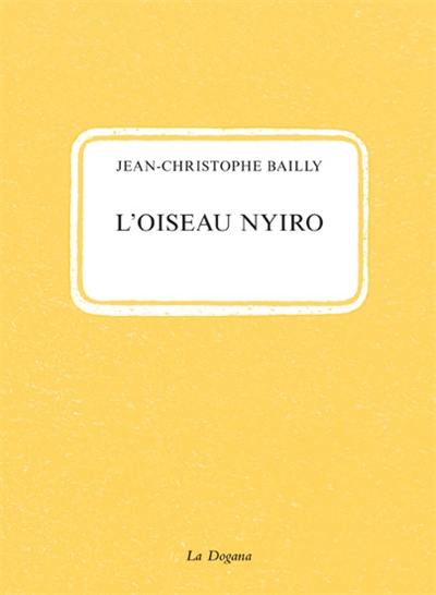 L'oiseau Nyiro