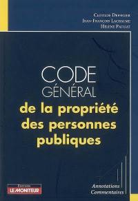 Code général de la propriété des personnes publiques : annotations, commentaires