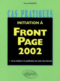 Initiation à Front Page 2002