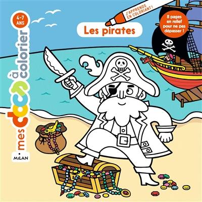 Les pirates : coloriage