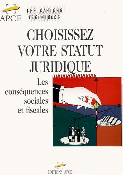 Choisissez votre statut juridique