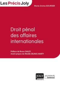 Droit pénal des affaires internationales