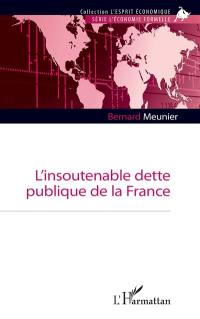 L'insoutenable dette publique de la France