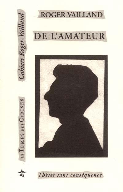 De l'amateur