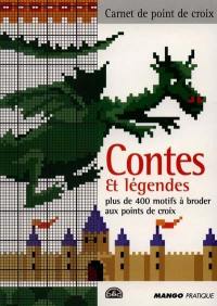 Contes et légendes : plus de 400 motifs à broder aux points de croix