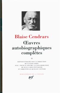 Oeuvres autobiographiques complètes. Vol. 2