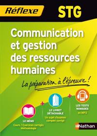 Communication et gestion des ressources humaines, STG