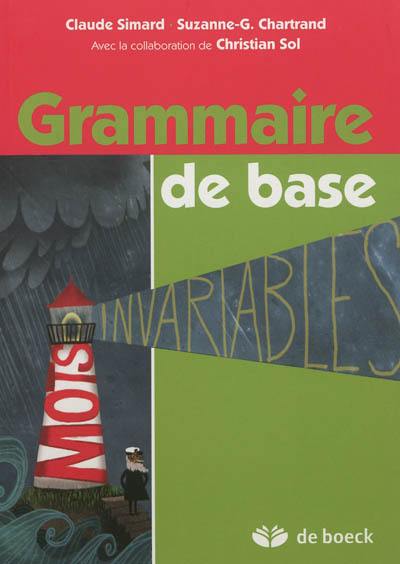 Grammaire de base