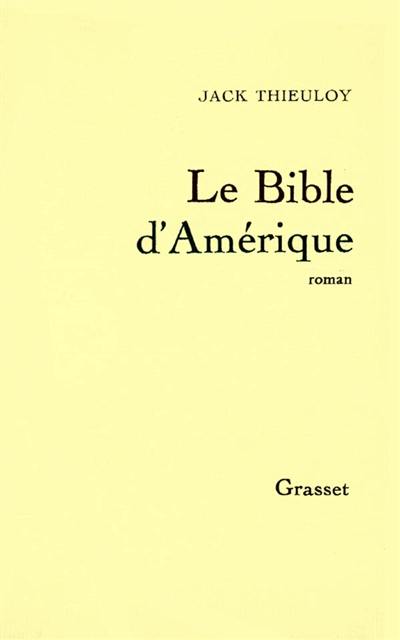 Le Bible d'Amérique