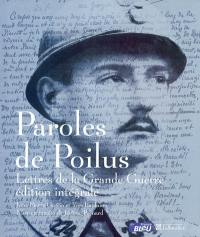 Paroles de poilus : lettres de la Grande Guerre