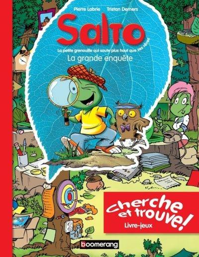 La grande enquête : livre jeux : cherche et trouve!