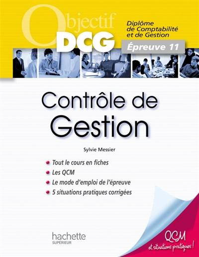 Contrôle de gestion : diplôme de comptabilité et de gestion, épreuve 11