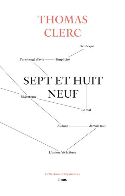 Sept et huit neuf