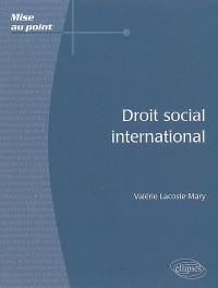 Droit social international