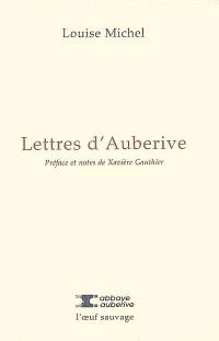 Lettres d'Auberive