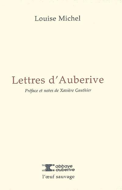 Lettres d'Auberive