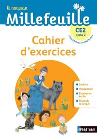 Le nouveau Millefeuille CE2, cycle 2 : cahier d'exercices : programmes modifiés 2018