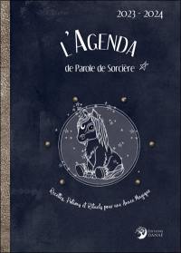 L'agenda de Parole de sorcière 2023-2024 : recettes, potions et rituels pour une année magique