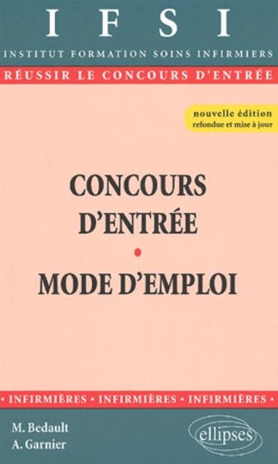 Concours d'entrée, mode d'emploi