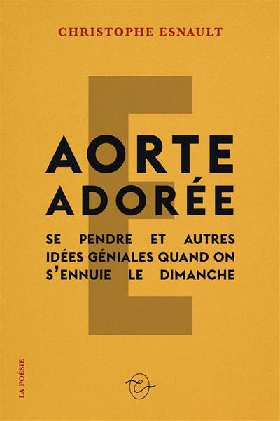 Aorte adorée : se pendre et autres idées géniales quand on s'ennuie le dimanche