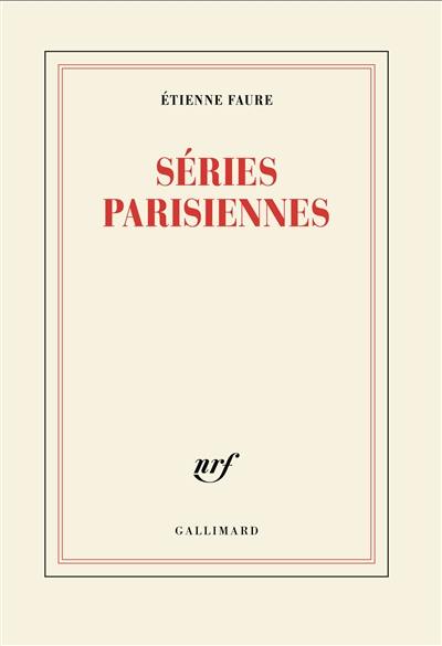 Séries parisiennes : vues de quartier