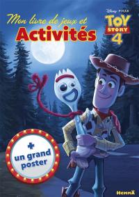 Toy story 4 : mon livre de jeux et d'activités