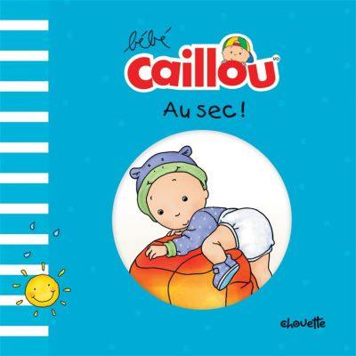 Bébé Caillou. Au sec !