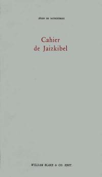 Cahier de Jaizkibel