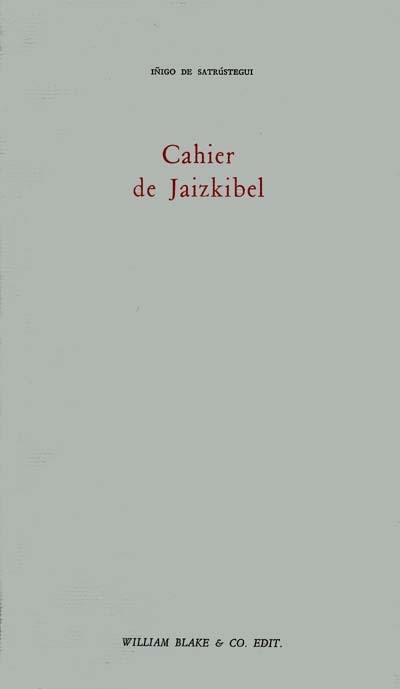 Cahier de Jaizkibel