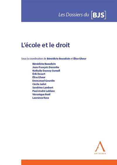 L'école et le droit