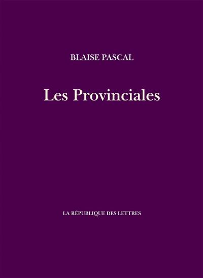 Les provinciales